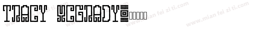 Tracy mcgrady字体转换